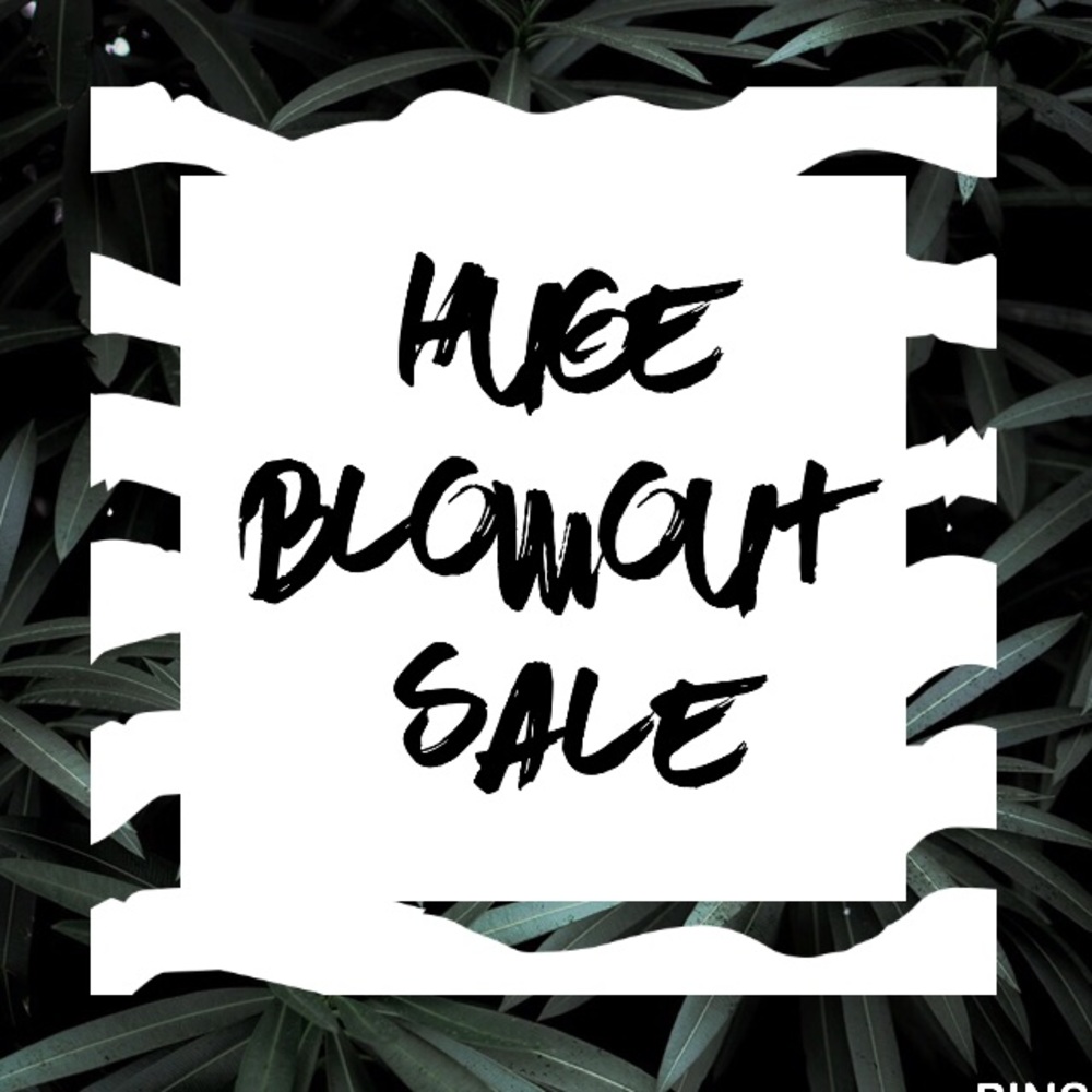 Everything must go!!!!